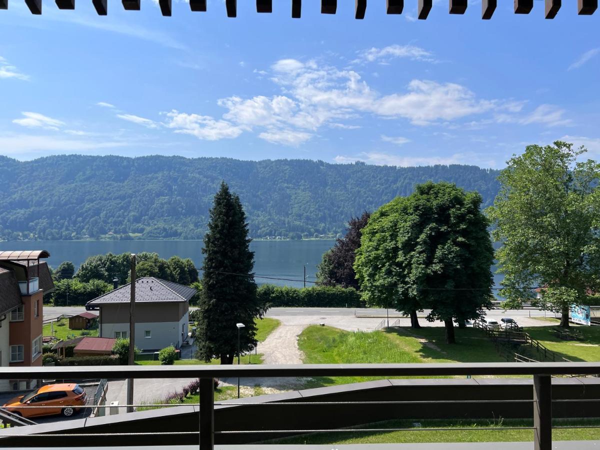Ferienwohnung Mit Seeblick - Ossiacher See Gerlitzen Sattendorf المظهر الخارجي الصورة