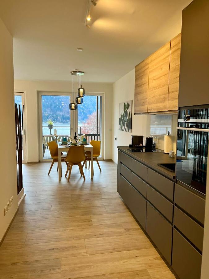 Ferienwohnung Mit Seeblick - Ossiacher See Gerlitzen Sattendorf المظهر الخارجي الصورة