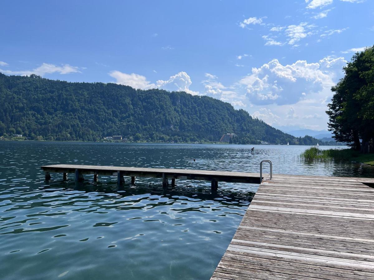 Ferienwohnung Mit Seeblick - Ossiacher See Gerlitzen Sattendorf المظهر الخارجي الصورة